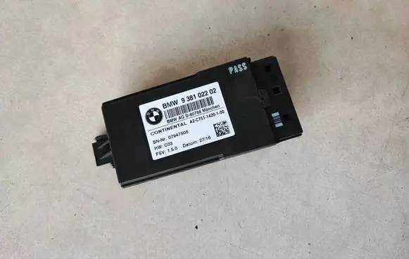BMW 7 G11 G12 Seat control module 9381022