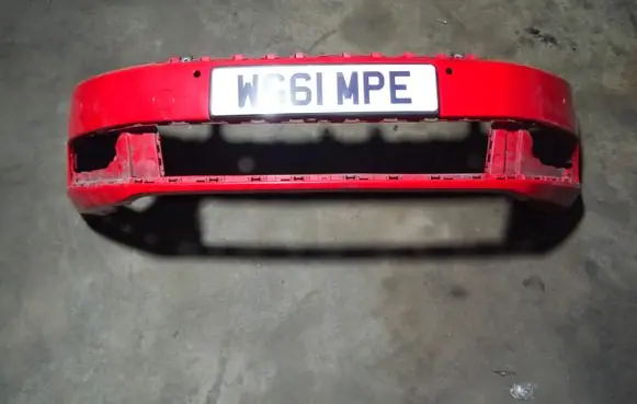 Volkswagen PASSAT B7 Front bumper 3AA807221