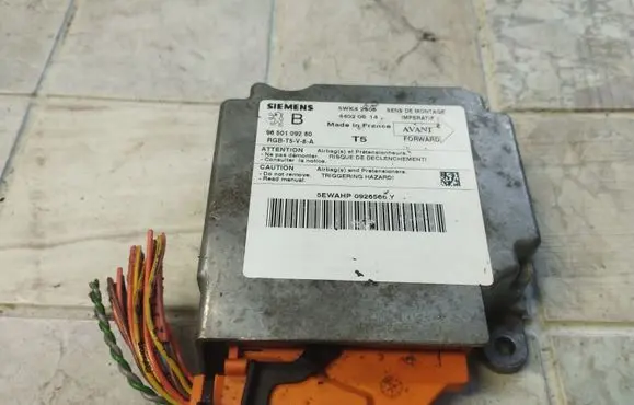 Peugeot 307 Airbag control unit/module 9650109280 5WK42908 44020614