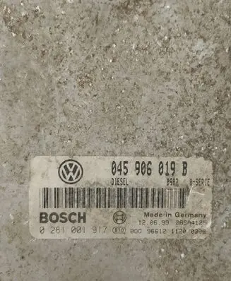 Volkswagen Polo IV 9N3 Engine control unit/module 045906019B 0281001917 28SA4125