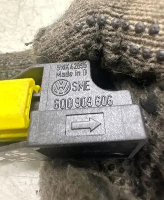 Airbag deployment crash/impact sensor