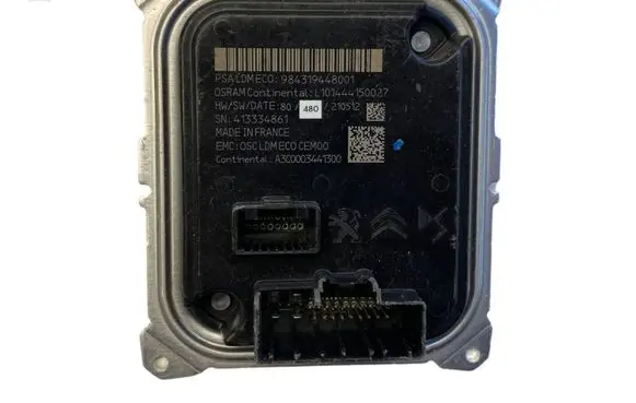 LED ballast control module