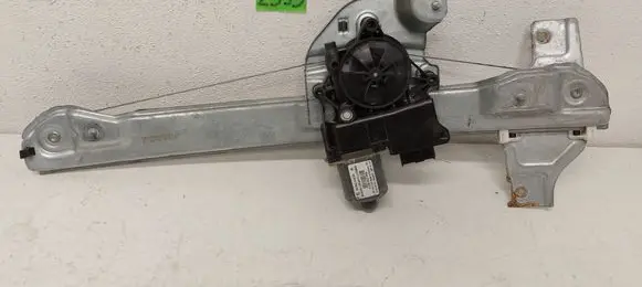 Peugeot 2008 I Front door window regulator with motor 9806088180