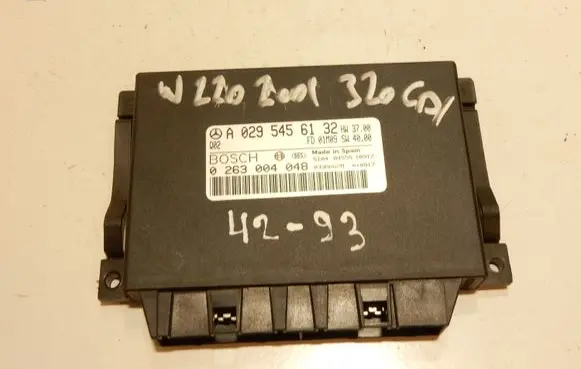 Mercedes-Benz S W220 Parking PDC control unit/module A0295456132 0295456132 4293