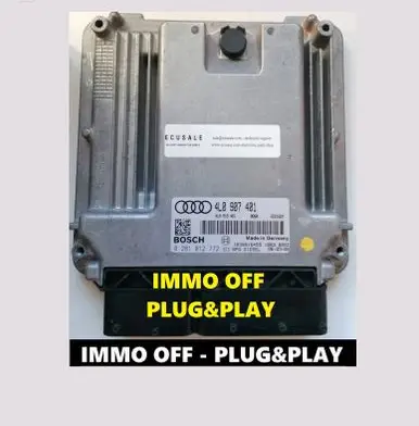 Audi Q7 4L Engine control unit/module 0281012772 4L0907401 1039S16455