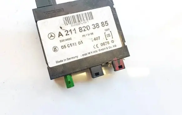Mercedes-Benz CLS C219 Immobilizer control unit/module a2118200985 5df008278-05