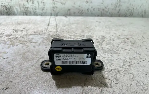 Skoda Octavia Mk2 (1Z) ESP acceleration yaw rate sensor 1K0907652C 10170103653 CW75K282LN