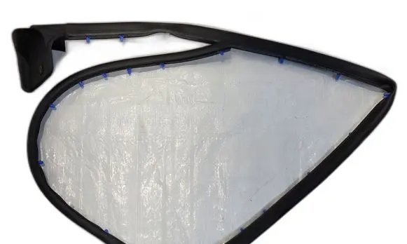 Opel Corsa F Rear door rubber seal (on body) 9831500980