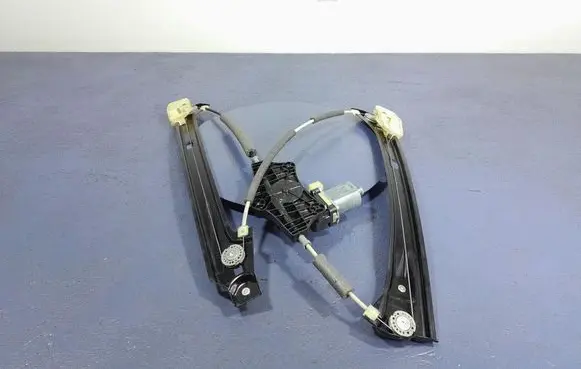 Front door window regulator with motor