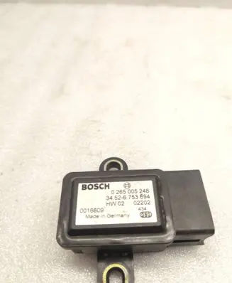 BMW X5 E53 ESP acceleration yaw rate sensor 0265005248 0016809 6753694