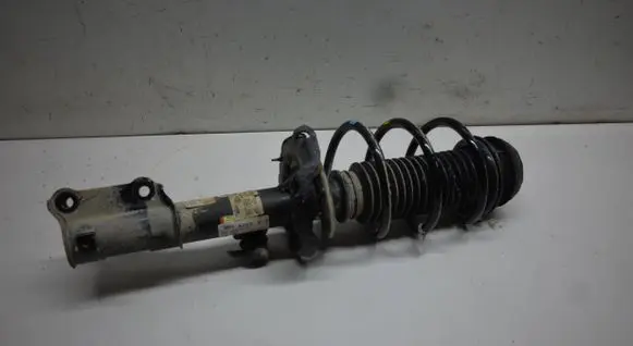 Front shock absorber with coil spring