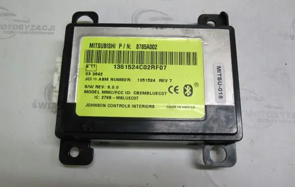 Mitsubishi Outlander Bluetooth control unit module 8785A002