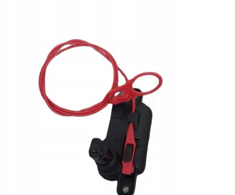 Fuel tank cap lock motor