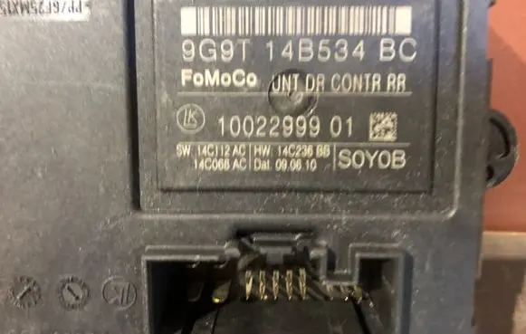 Volvo XC60 Door control unit/module 9G9T14B534BC