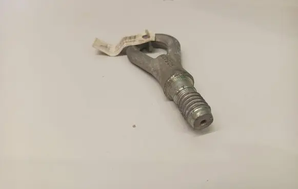 Towing hook eye