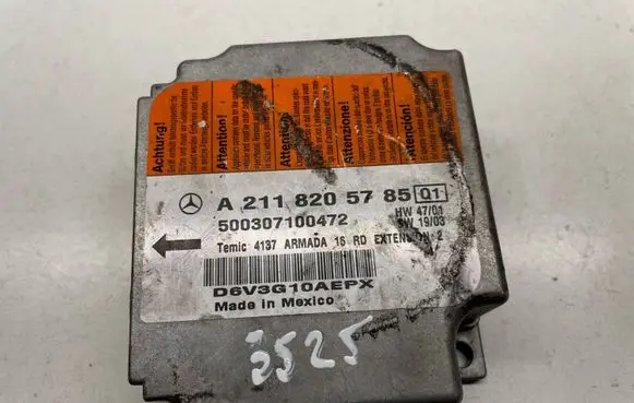 Mercedes-Benz E W211 Airbag control unit/module 2118205785 A2118205785