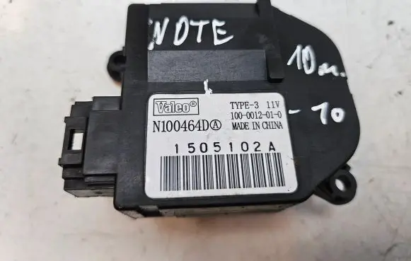 Nissan Note (E11) Air flap motor/actuator 1000012010