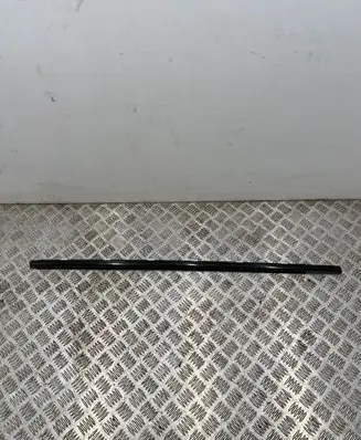 Front door glass trim molding