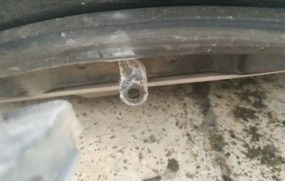KIA Sportage Front door check strap stopper 