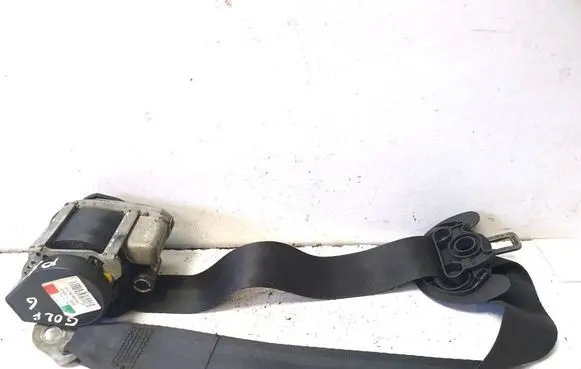 Volkswagen Golf VI Front seatbelt 6184466A