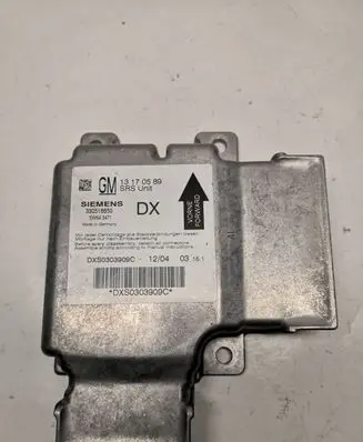 Opel Signum Airbag control unit/module 13170589 DXS0303909C 330518650