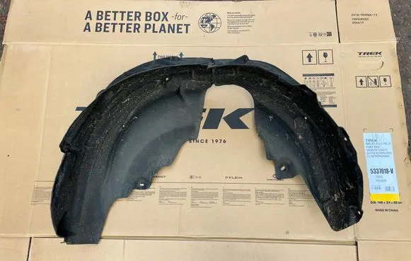 Mercedes-Benz S C217 Rear arch fender liner splash guards A2176900330