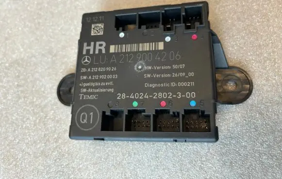 Mercedes-Benz C W204 Door control unit/module A2128209026 A2129020003 A2129004206