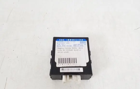 Toyota Corolla E120 E130 Immobilizer control unit/module 89780-12160
