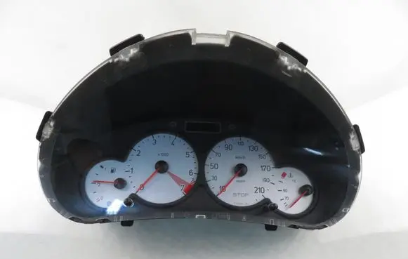Peugeot 206 Speedometer (instrument cluster) 9659729180
