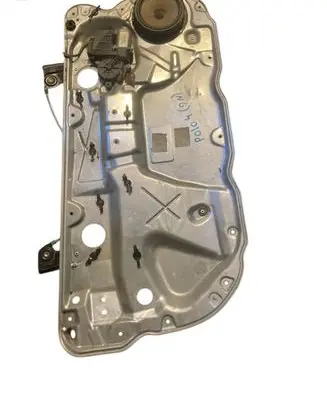 Volkswagen Polo Front door window regulator with motor 6Q3837755A