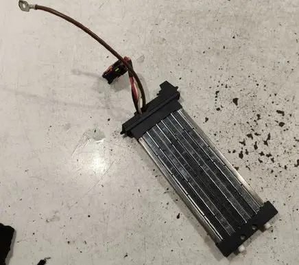 Electric cabin heater radiator