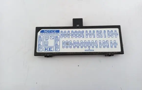 Toyota Yaris Fuse box cover