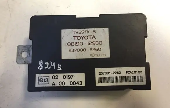 Toyota RAV 4 (XA20) Alarm control unit/module 0819012930 2370002260