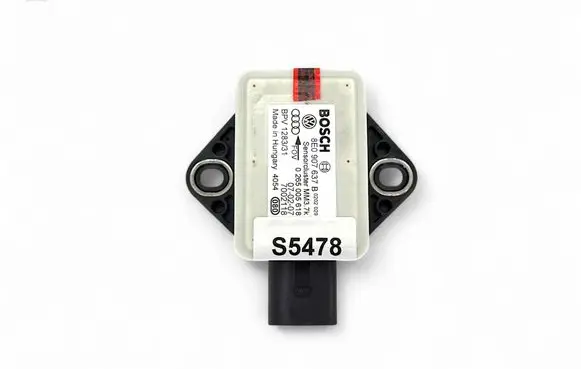 Audi A6 S6 C6 4F ESP acceleration yaw rate sensor 8E0907637B 0265005618
