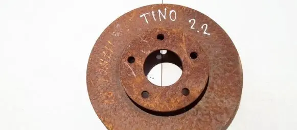 Nissan Almera Tino Front brake disc ventiliuojamas
