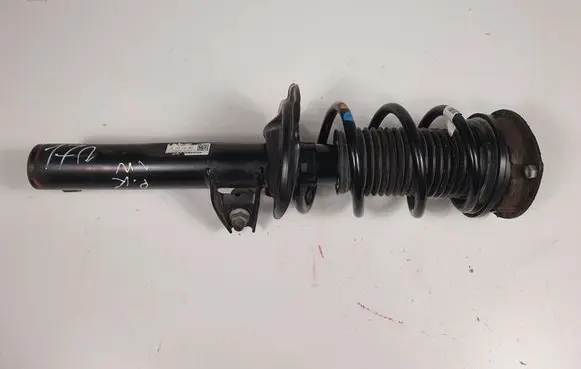 Front shock absorber with coil spring