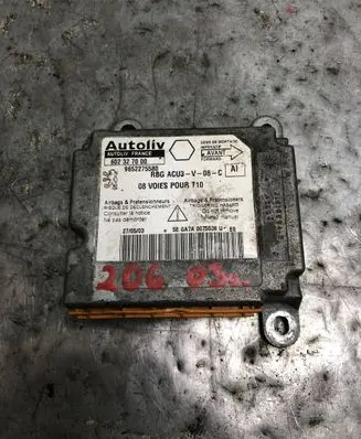 Peugeot 206 Airbag control unit/module 9652275580