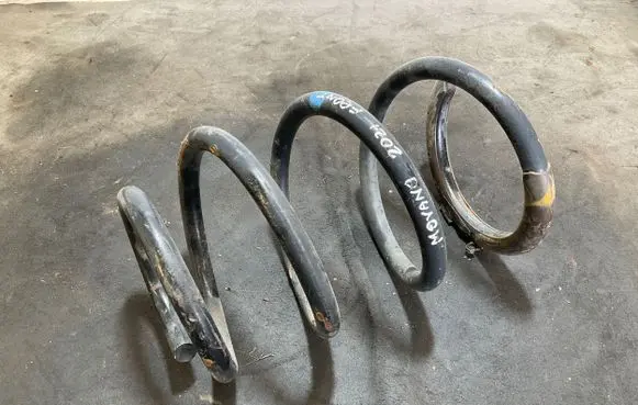 Front coil spring