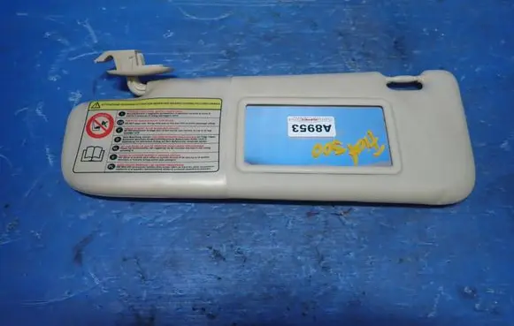 Fiat 500 Sun visor