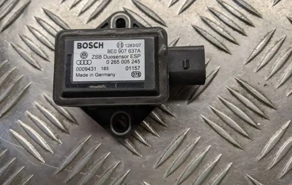 Audi A6 S6 C5 4B ESP acceleration yaw rate sensor 8E0907637A