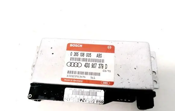 Audi A4 S4 B5 8D ABS control unit/module 0265108005 4D0907379D