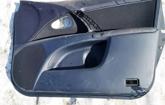 Front door card panel trim