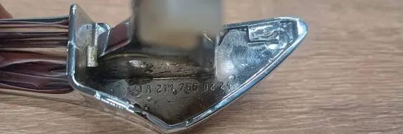 Mercedes-Benz E W211 Front door interior handle A2117660224