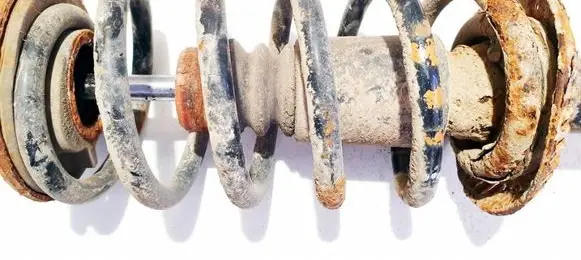 Volkswagen PASSAT B5 Front coil spring 