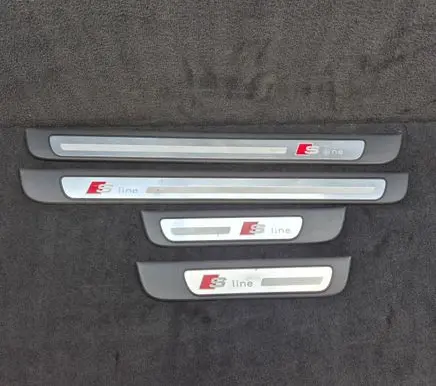 Audi A4 S4 B8 8K sill trim set (inner) 8K0853373B 8K0853374B 8K0853375B