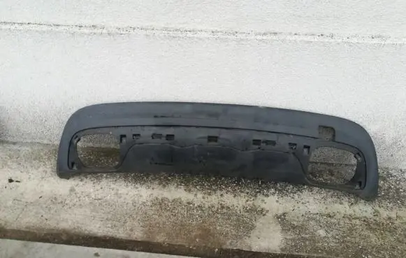 Mercedes-Benz GLA W156 X156 Rear bumper lower part trim A1568800600
