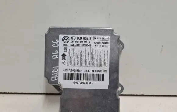 Audi A6 S6 C6 4F Airbag control unit/module 4F0959655B 4F0910655A 5WK43416