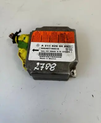 Mercedes-Benz E W211 Airbag control unit/module A2118209485 500407180018 P6V4G18A0HK