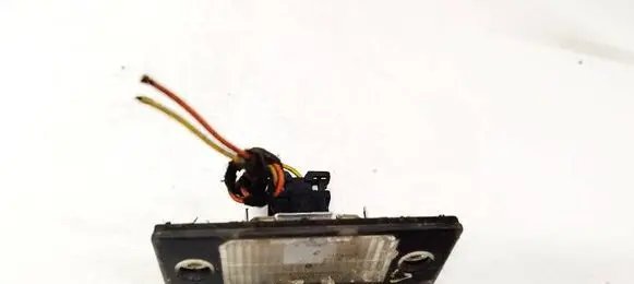 Number plate light