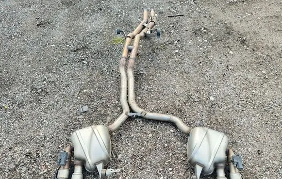 Porsche Macan (95B) Muffler/silencer 95B253612P
